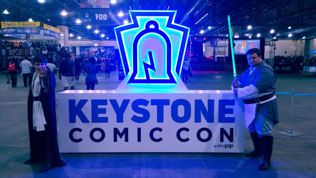 Ja'En and Talon Nexu at Keystone Comic Con in Philadelphia