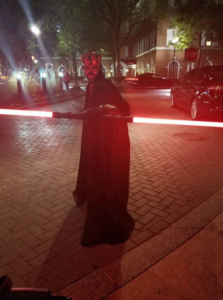 Darth Maul at Zenkaikon in Lancaster